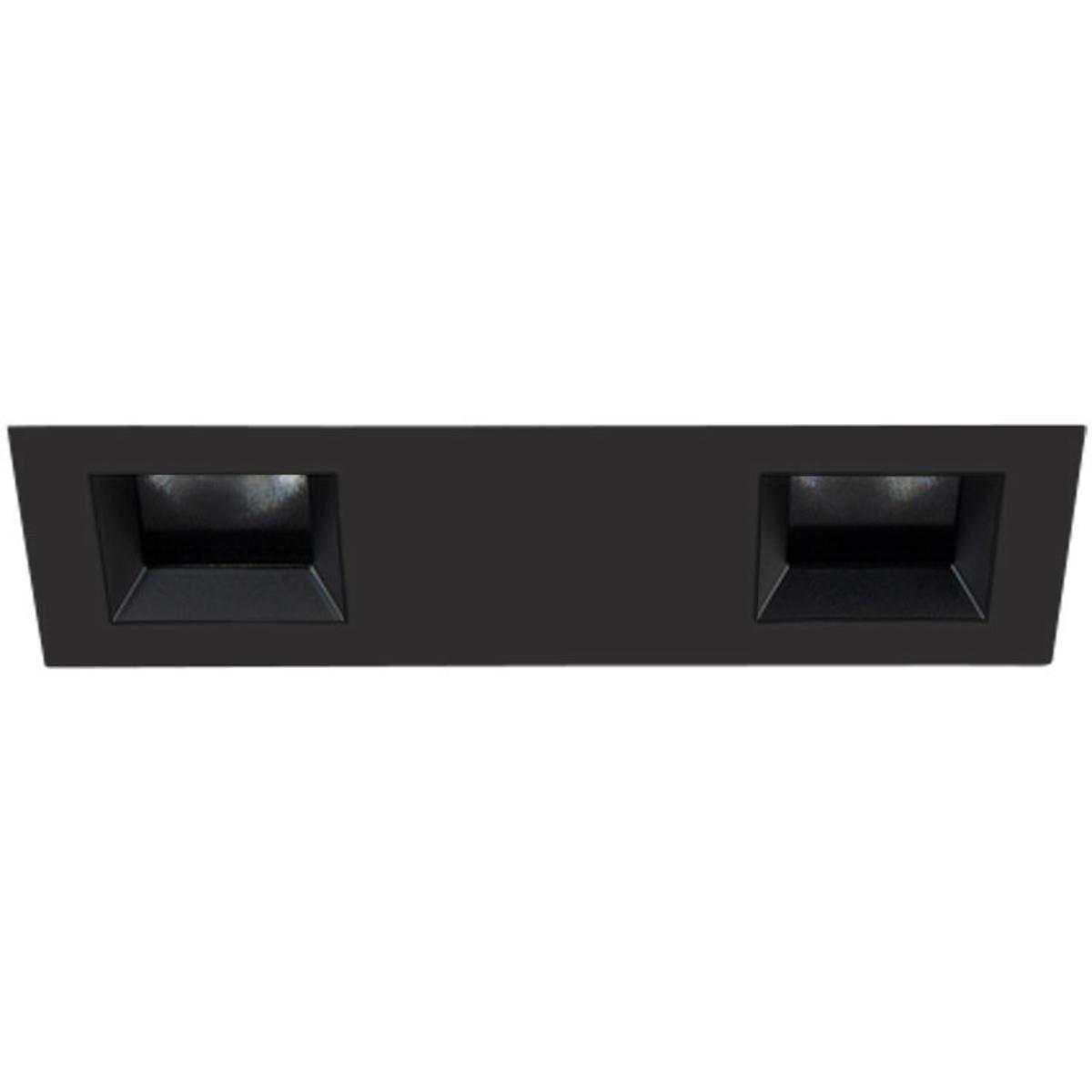 WAC Lighting MT-22PL-BK Ocularc LED Black Recessed Trims