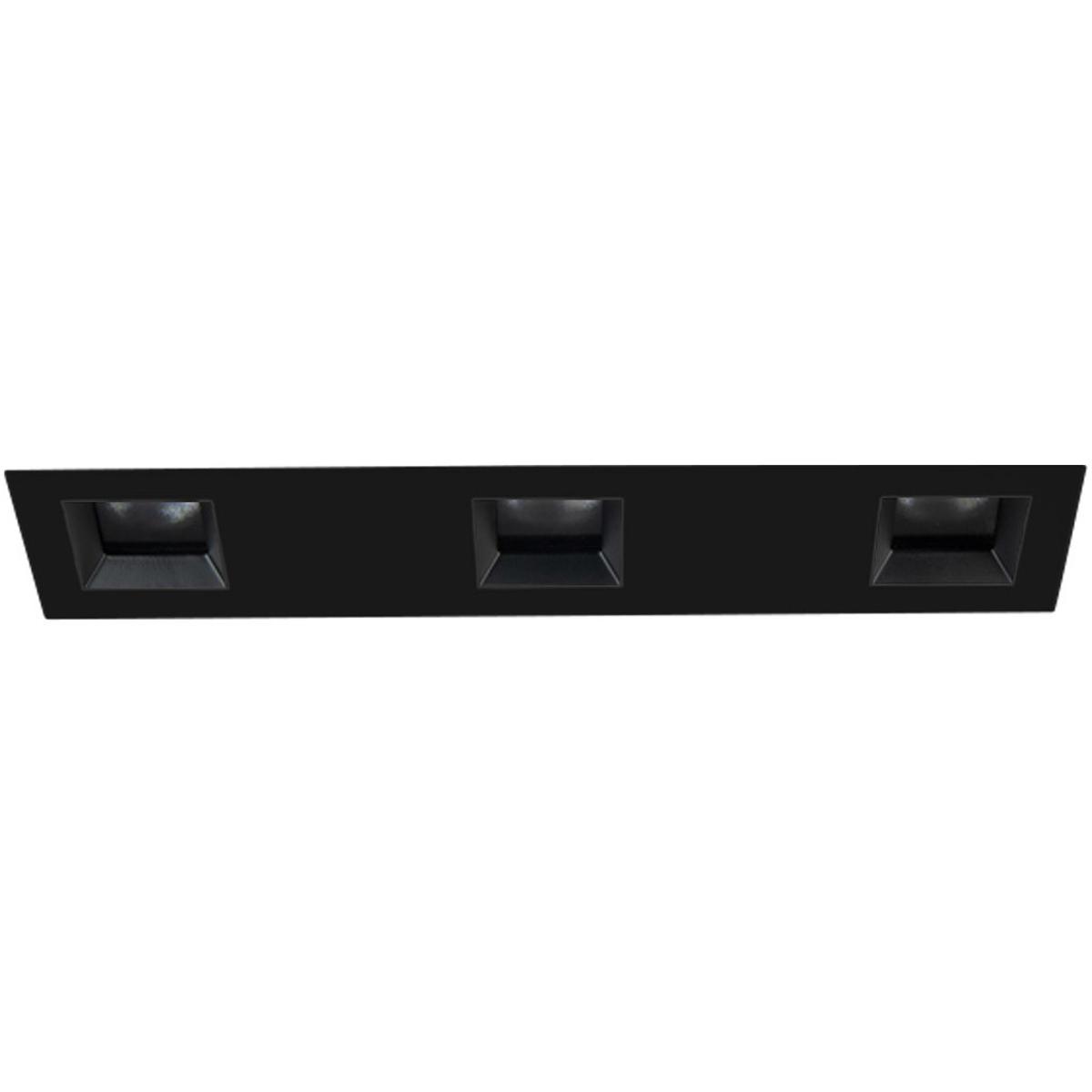 WAC Lighting MT-23PL-BK Ocularc LED Black Recessed Trims