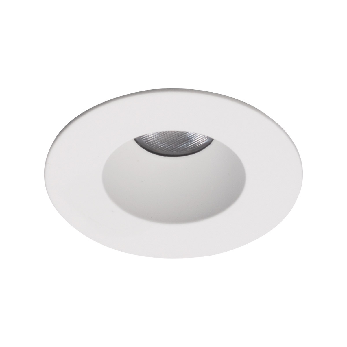 WAC Lighting R1BRD-08-F927-WT Ocularc LED White Recessed Lighting in Flood, 2700K, Round