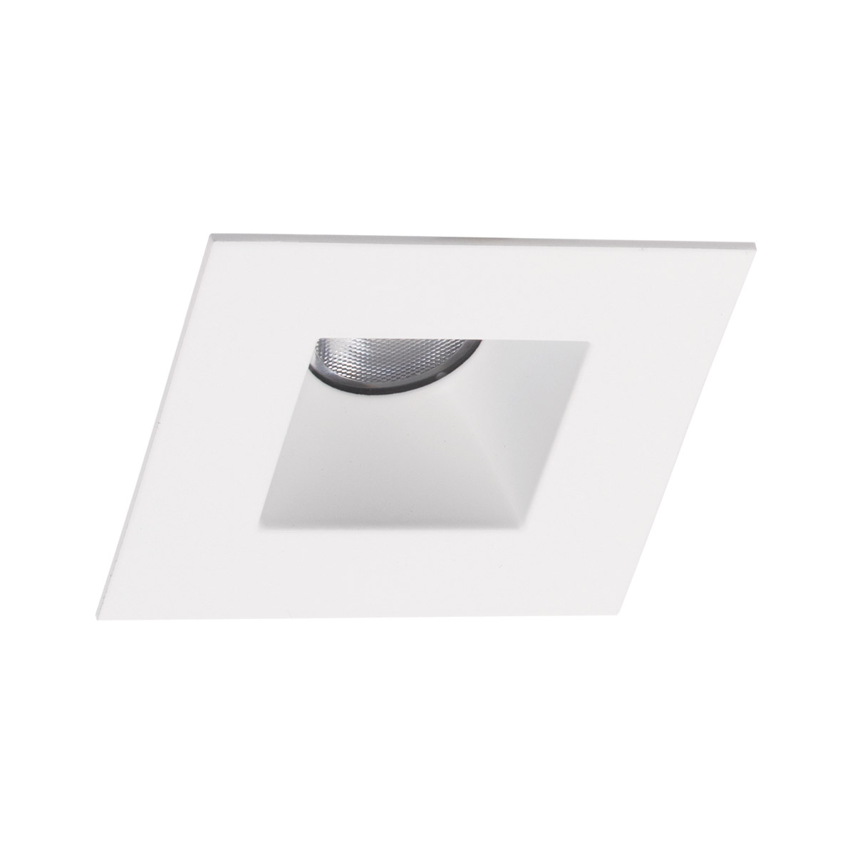WAC Lighting R1BSD-08-F930-WT Ocularc LED White Recessed Lighting in Flood, 3000K