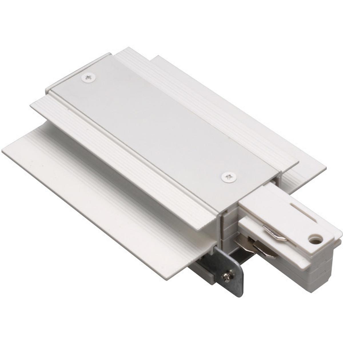WAC Lighting WEDR-7A-PT W2 Surface Track Limiter 1 Light 120 Platinum Track Accessory Ceiling Light