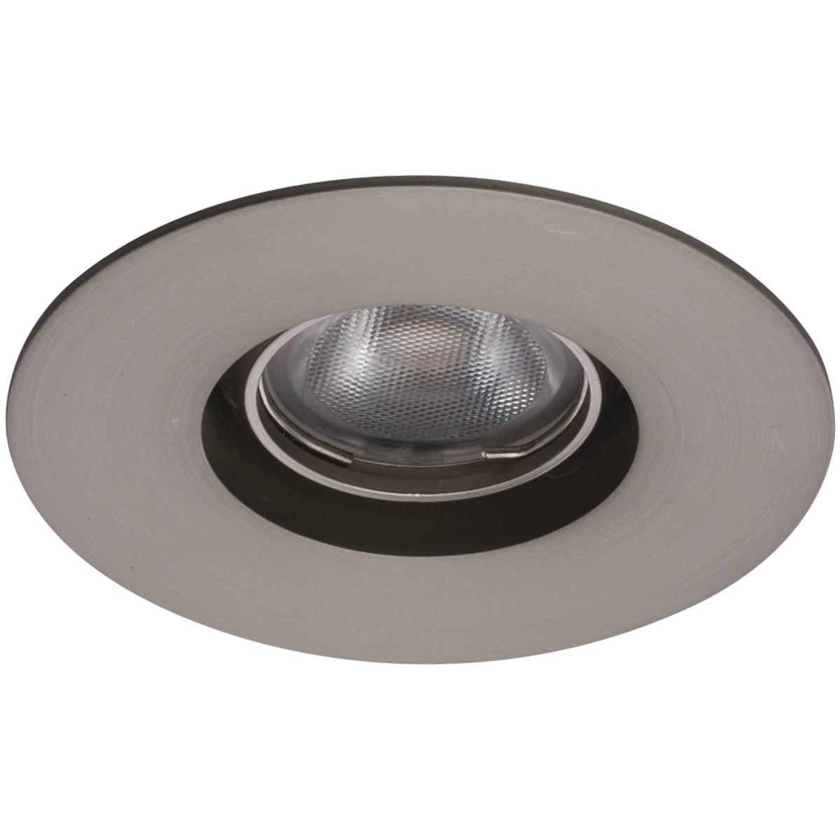 WAC Lighting R1BRA-08-F930-BN Ocularc LED Brushed Nickel Recessed Lighting in 3000K, Round