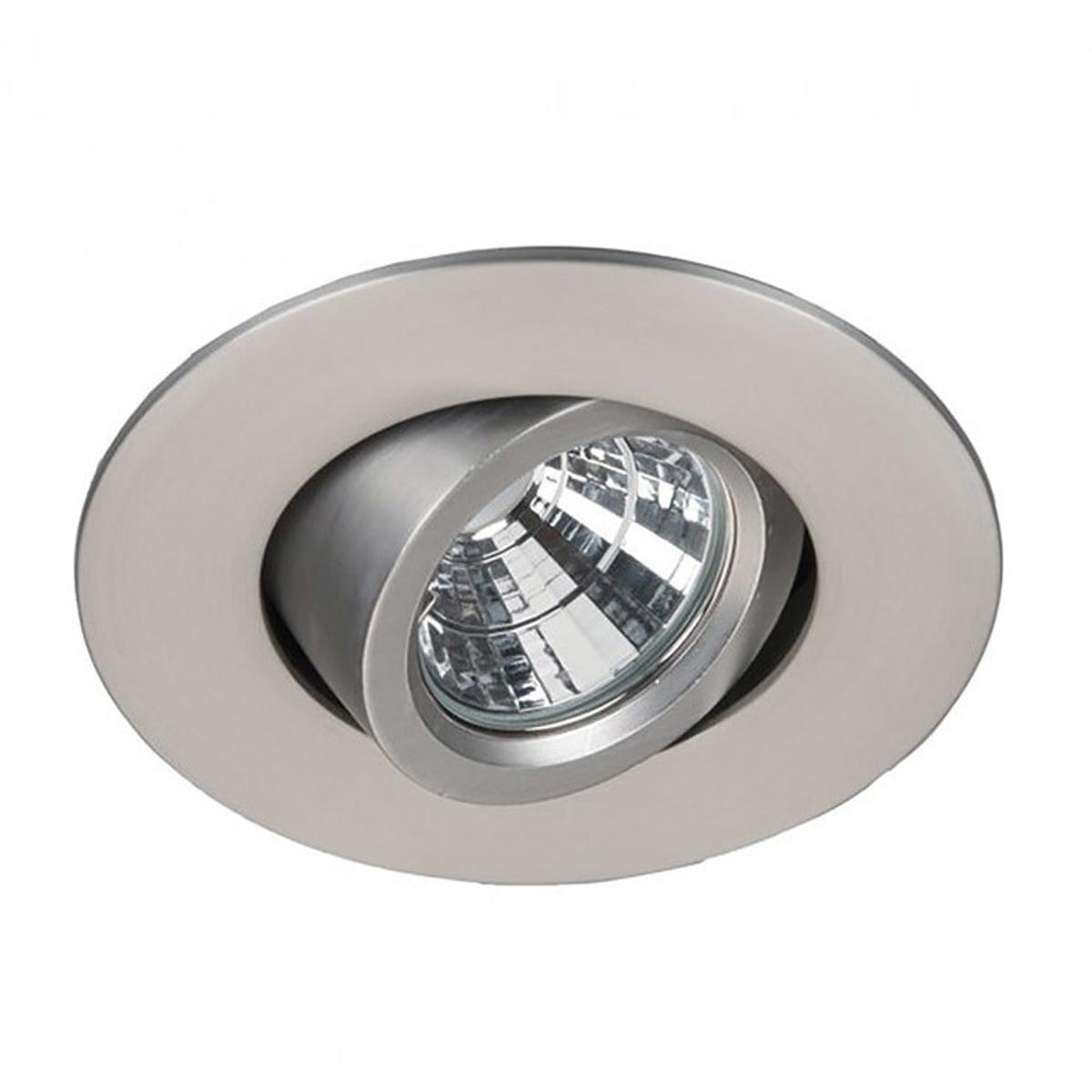 WAC Lighting R2BRA-F930-BN Ocularc LED Brushed Nickel Recessed Lighting in Flood, 3000K