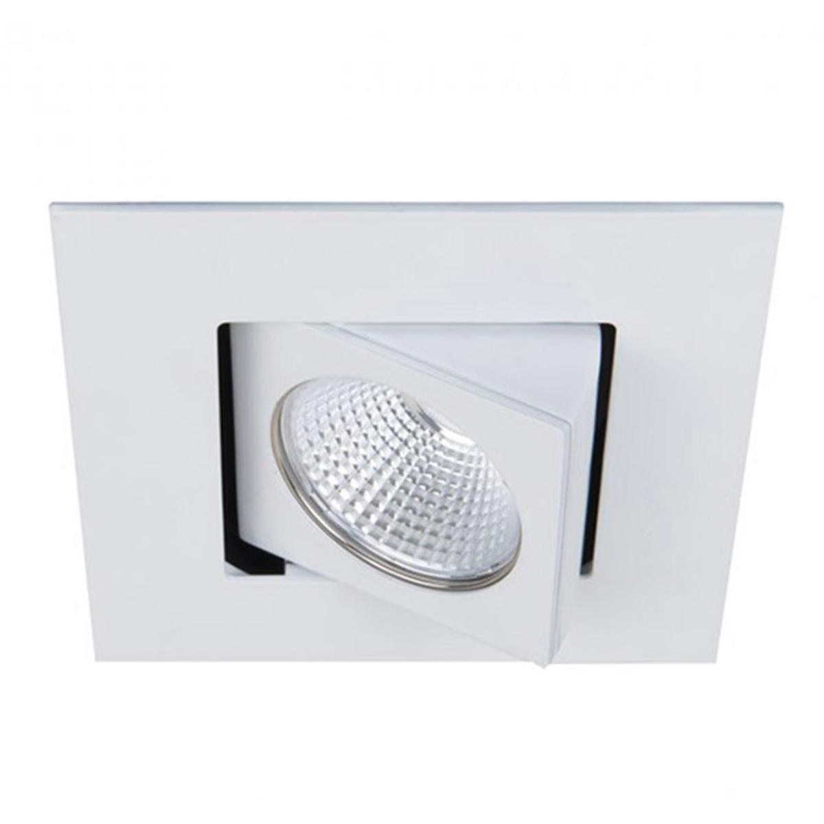 WAC Lighting R2BSA-F930-WT Ocularc LED White Recessed Lighting in Flood, 3000K