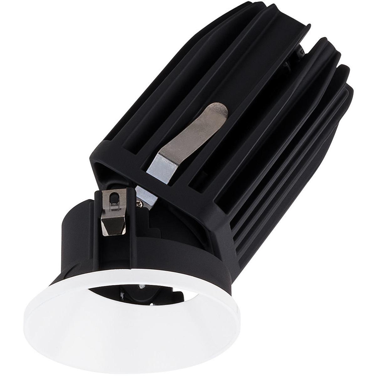 WAC Lighting R2FRAL-935-WT FQ Integrated LED White Recessed Trim in 3500K, 2" LED