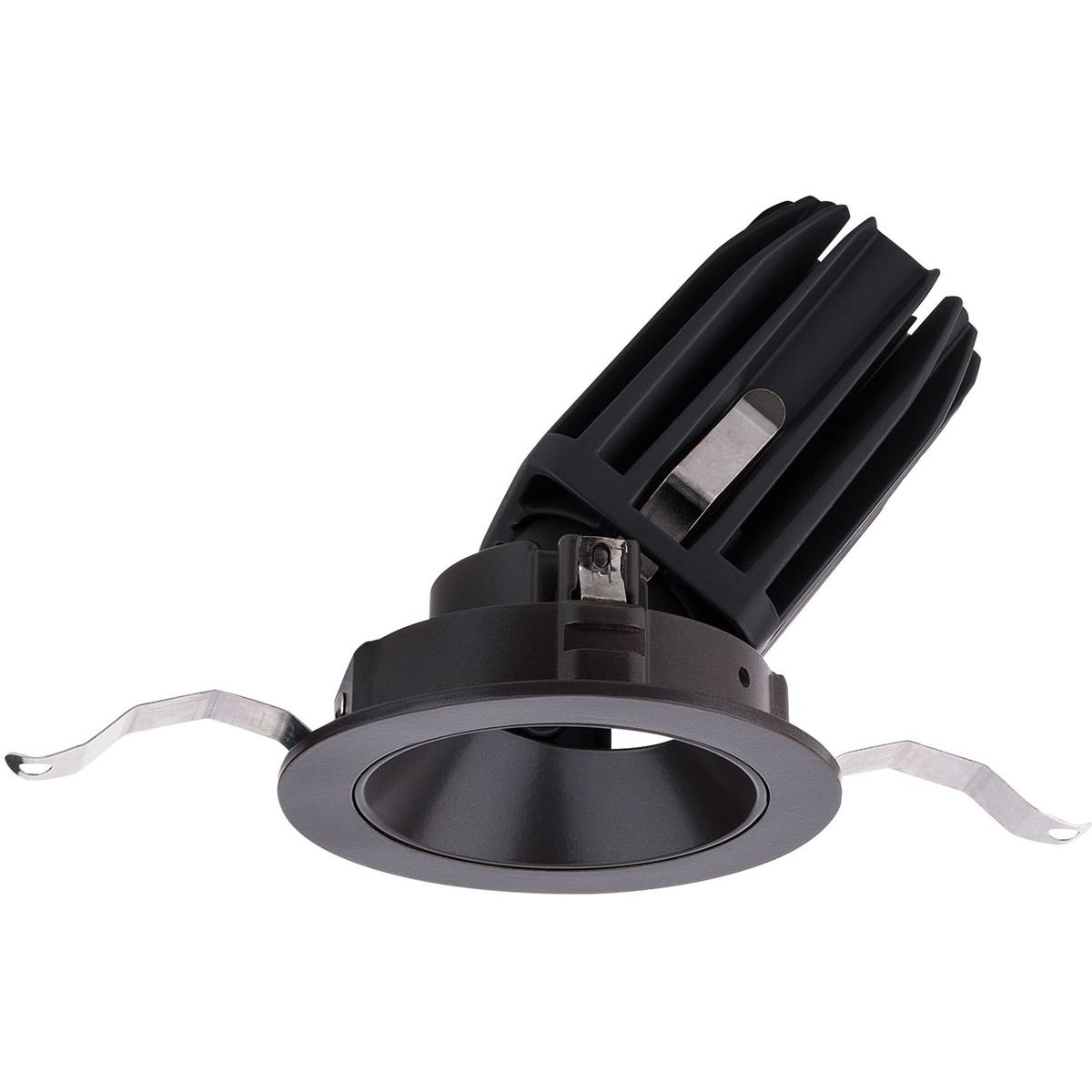 WAC Lighting R2FRAT-935-DB FQ Integrated LED Dark Bronze Recessed Trim in 3500K, 2" LED