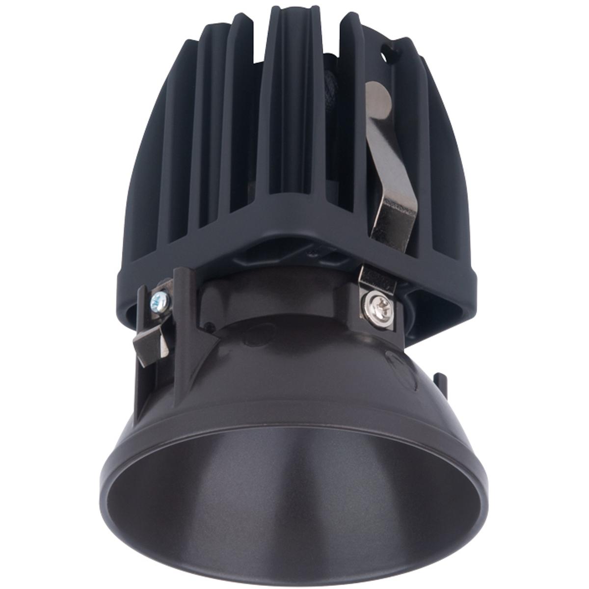 WAC Lighting R2FRD1L-WD-DB FQ Integrated LED Dark Bronze Recessed Trim in 1800-3000K, 2" LED