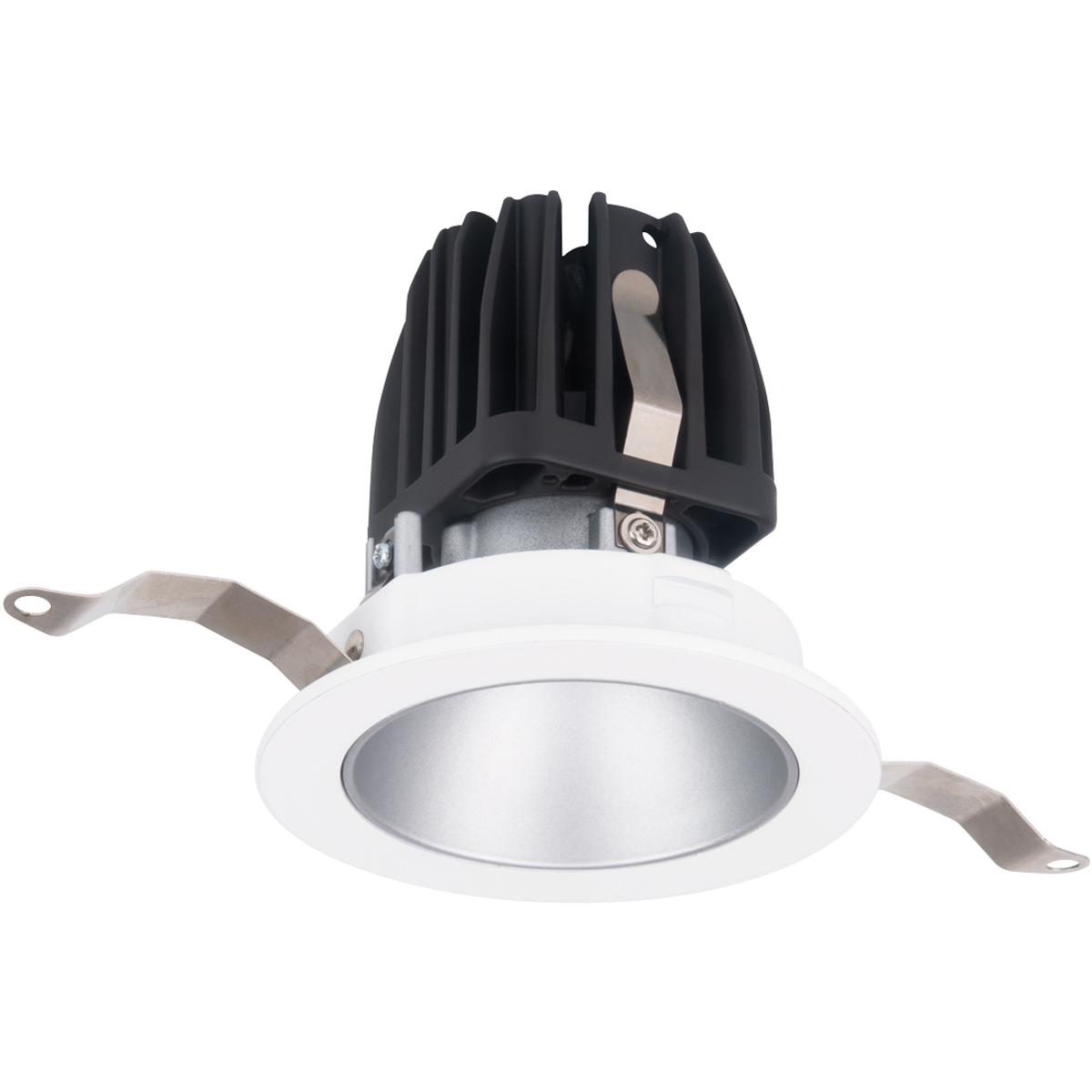 WAC Lighting R2FRD1T-WD-HZWT FQ Integrated LED Haze/White Recessed Trim in 1800-3000K, 2" LED
