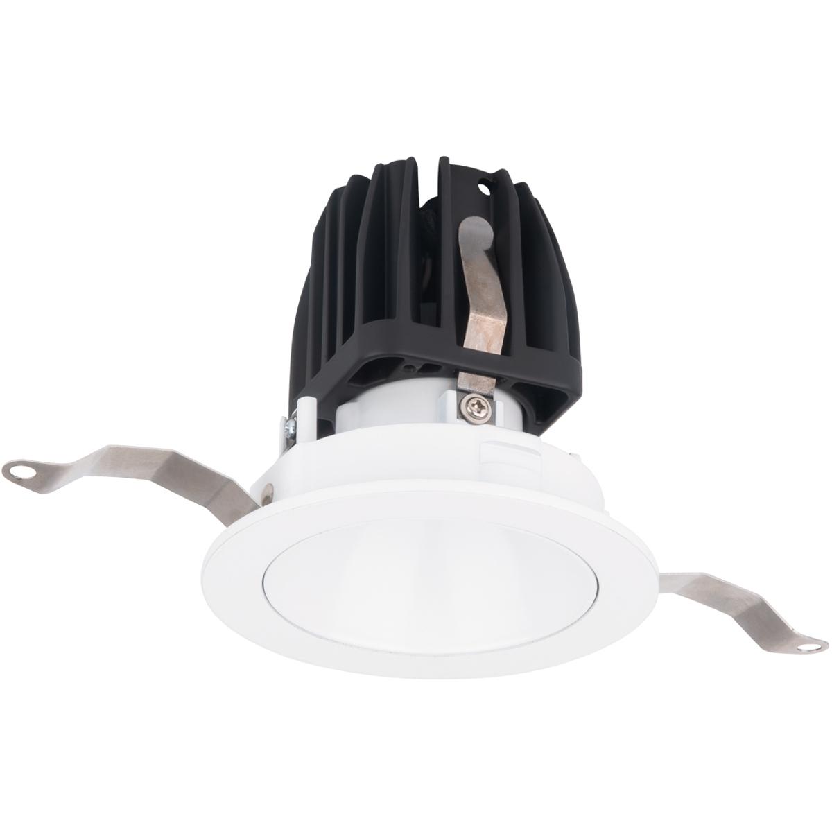 WAC Lighting R2FRD1T-WD-WT FQ Integrated LED White Recessed Trim in 1800-3000K, 2" LED