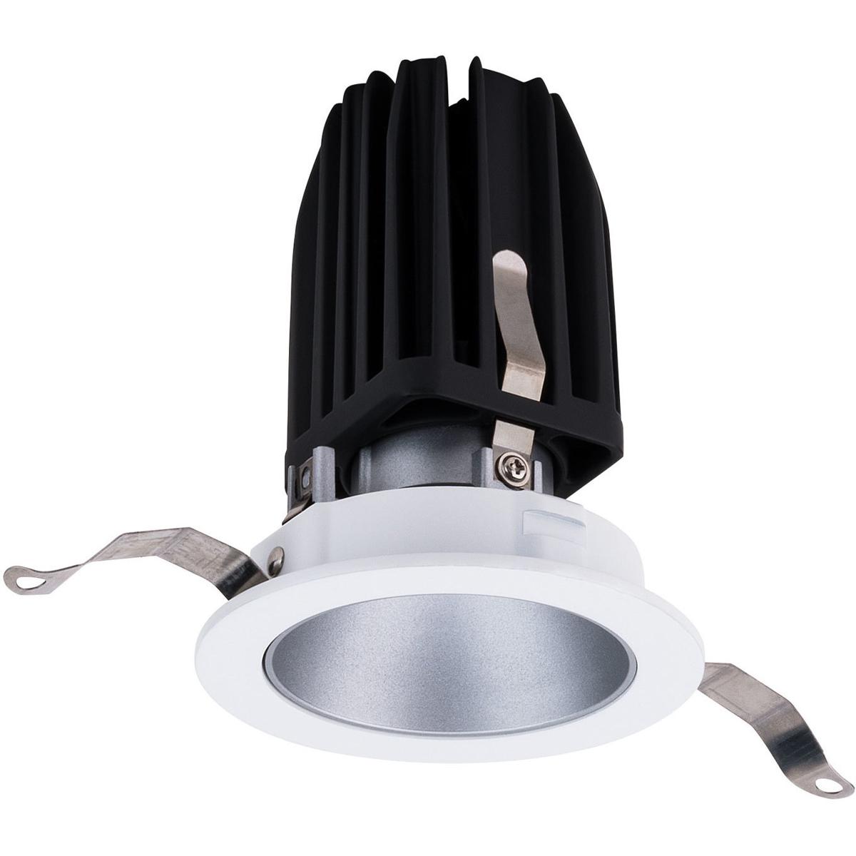 WAC Lighting R2FRDT-935-HZWT FQ Integrated LED Haze/White Recessed Trim in 3500K, 2" LED