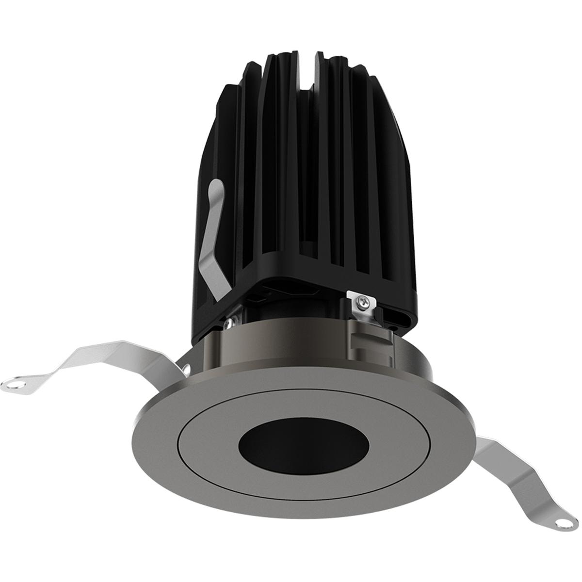 WAC Lighting R2FRPT-WD-DB FQ Integrated LED Dark Bronze Recessed Trim in 1800-3000K, 2" LED