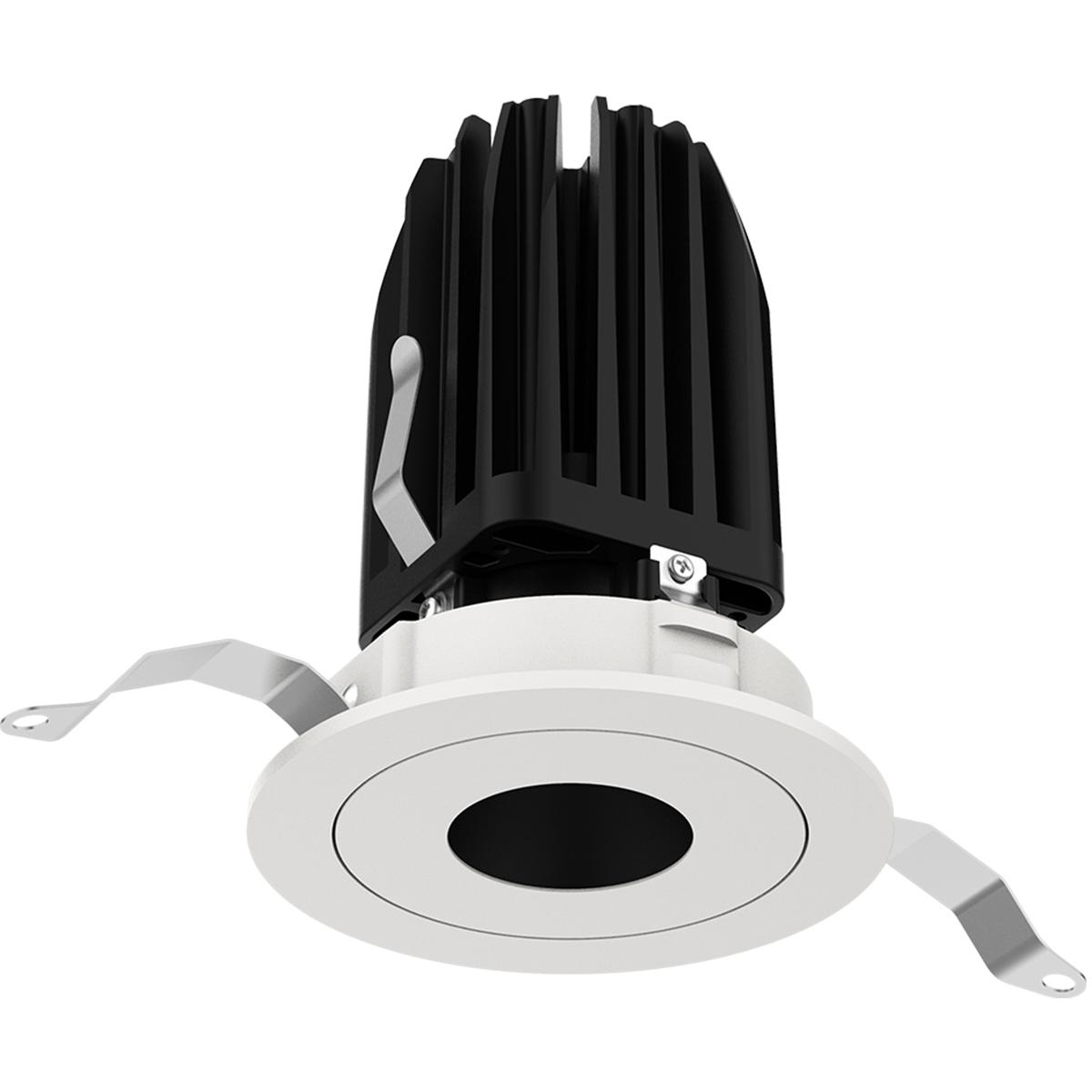 WAC Lighting R2FRPT-WD-WT FQ Integrated LED White Recessed Trim in 1800-3000K, 2" LED