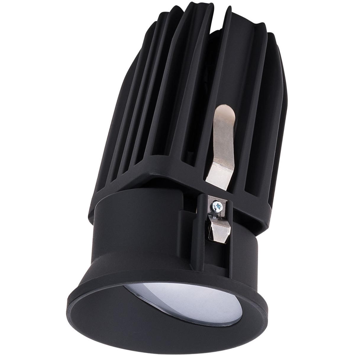 WAC Lighting R2FRWL-935-DB FQ Integrated LED Dark Bronze Recessed Trim in 3500K, 2" LED