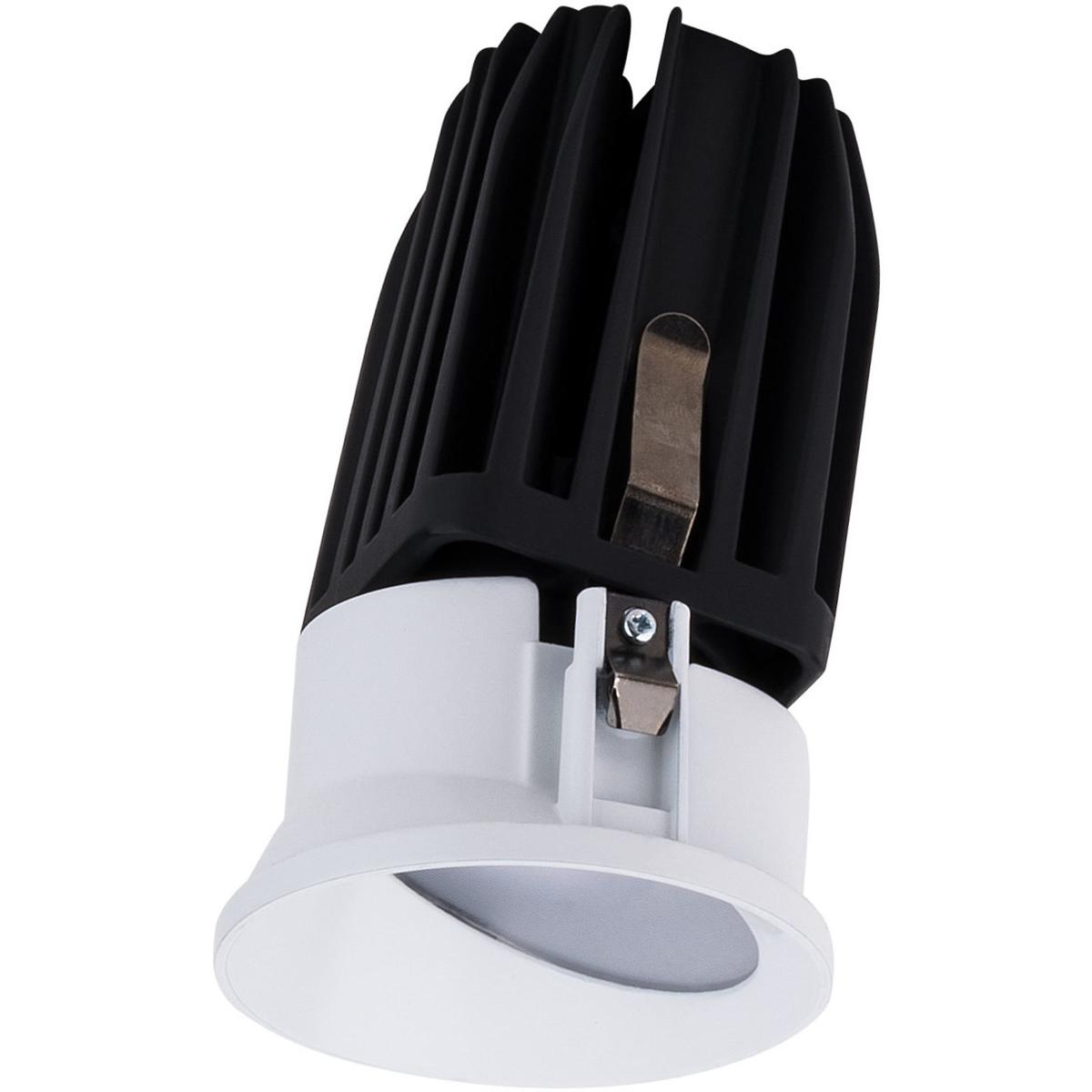 WAC Lighting R2FRWL-935-WT FQ Integrated LED White Recessed Trim in 3500K, 2" LED