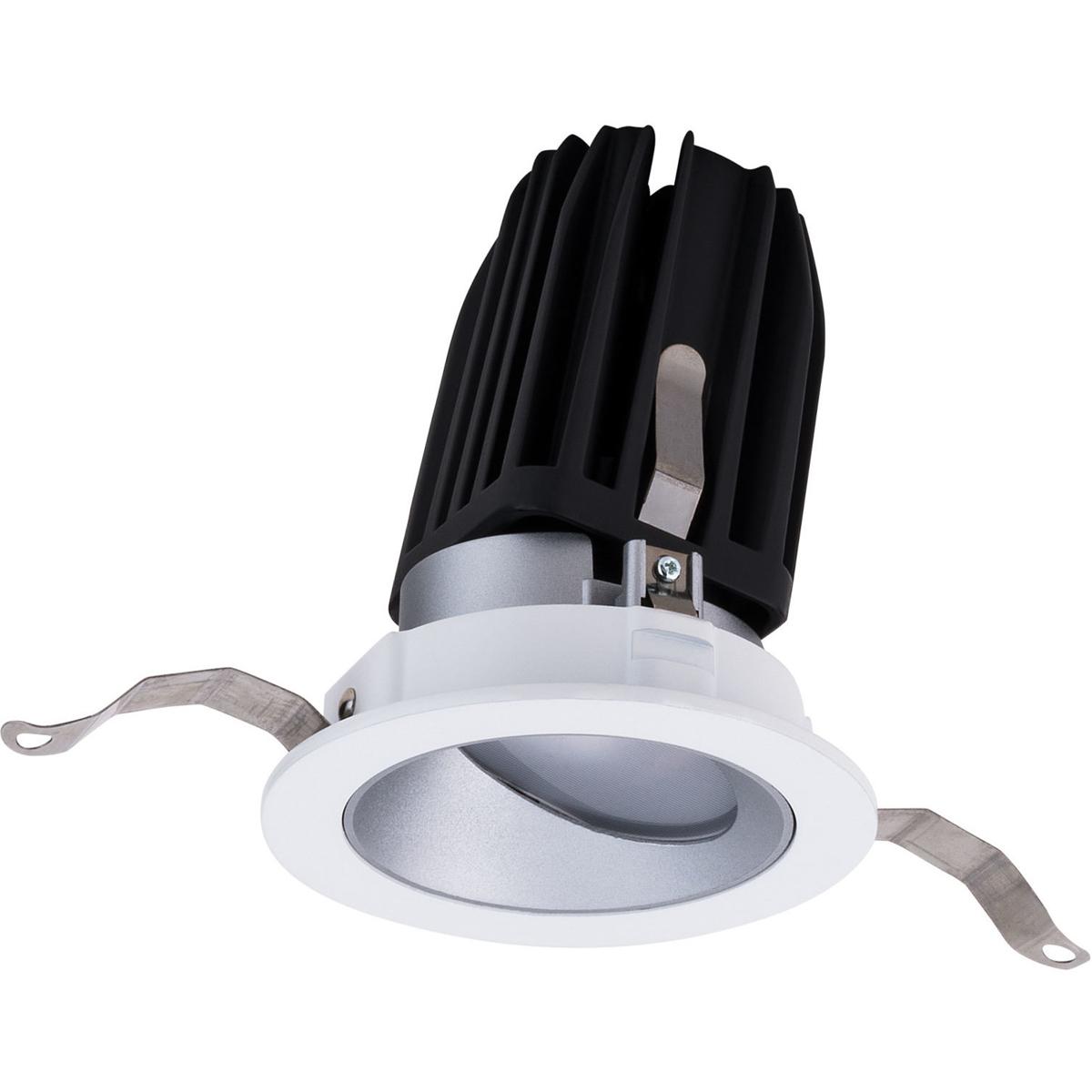 WAC Lighting R2FRWT-935-HZWT FQ Integrated LED Haze/White Recessed Trim in 3500K, 2" LED