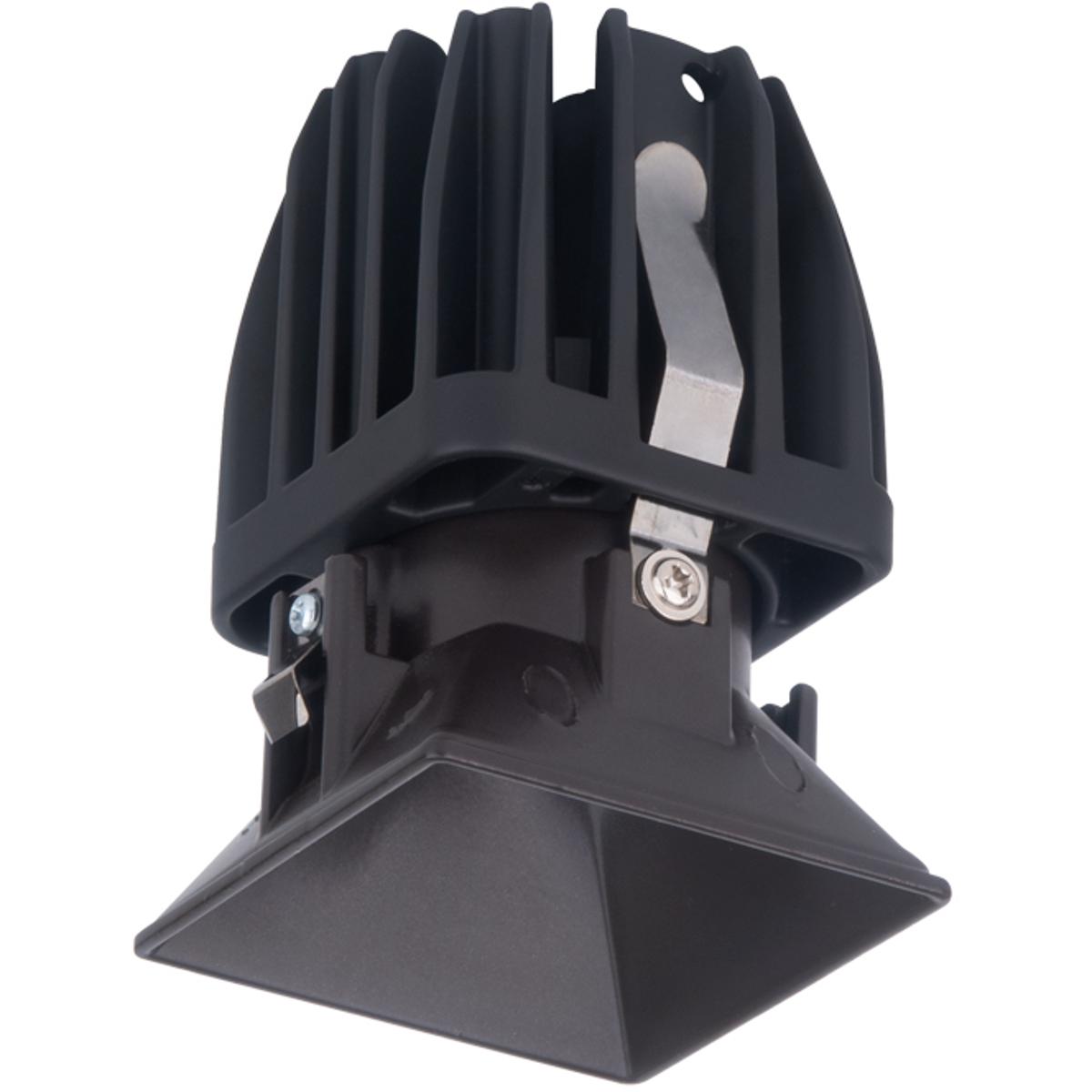 WAC Lighting R2FSD1L-WD-DB FQ Integrated LED Dark Bronze Recessed Trim in 1800-3000K, 2" LED