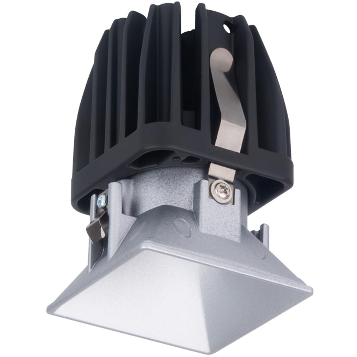 WAC Lighting R2FSD1L-WD-HZ FQ Integrated LED Haze Recessed Trim in 1800-3000K, 2" LED
