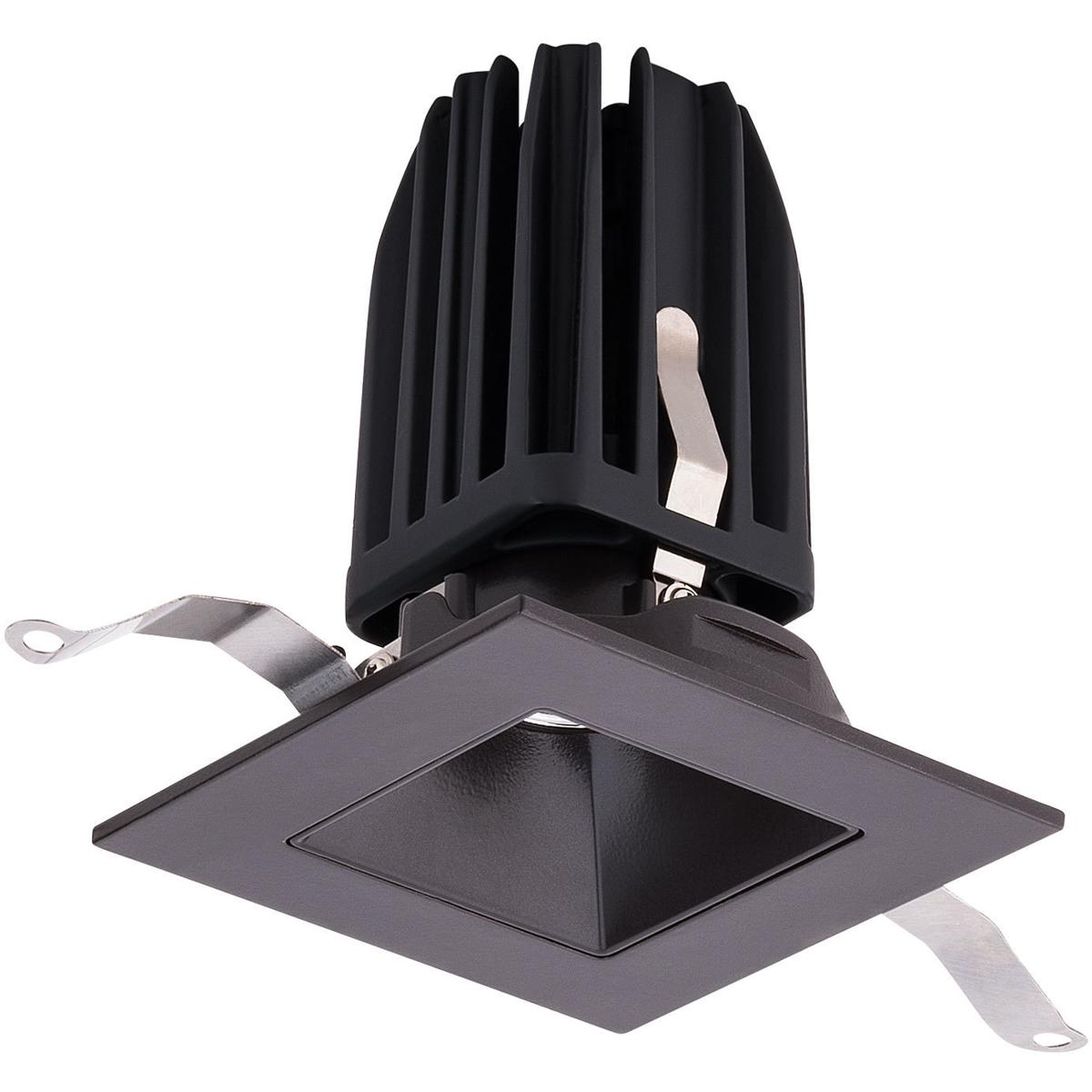 WAC Lighting R2FSDT-935-DB FQ Integrated LED Dark Bronze Recessed Trim in 3500K, 2" LED