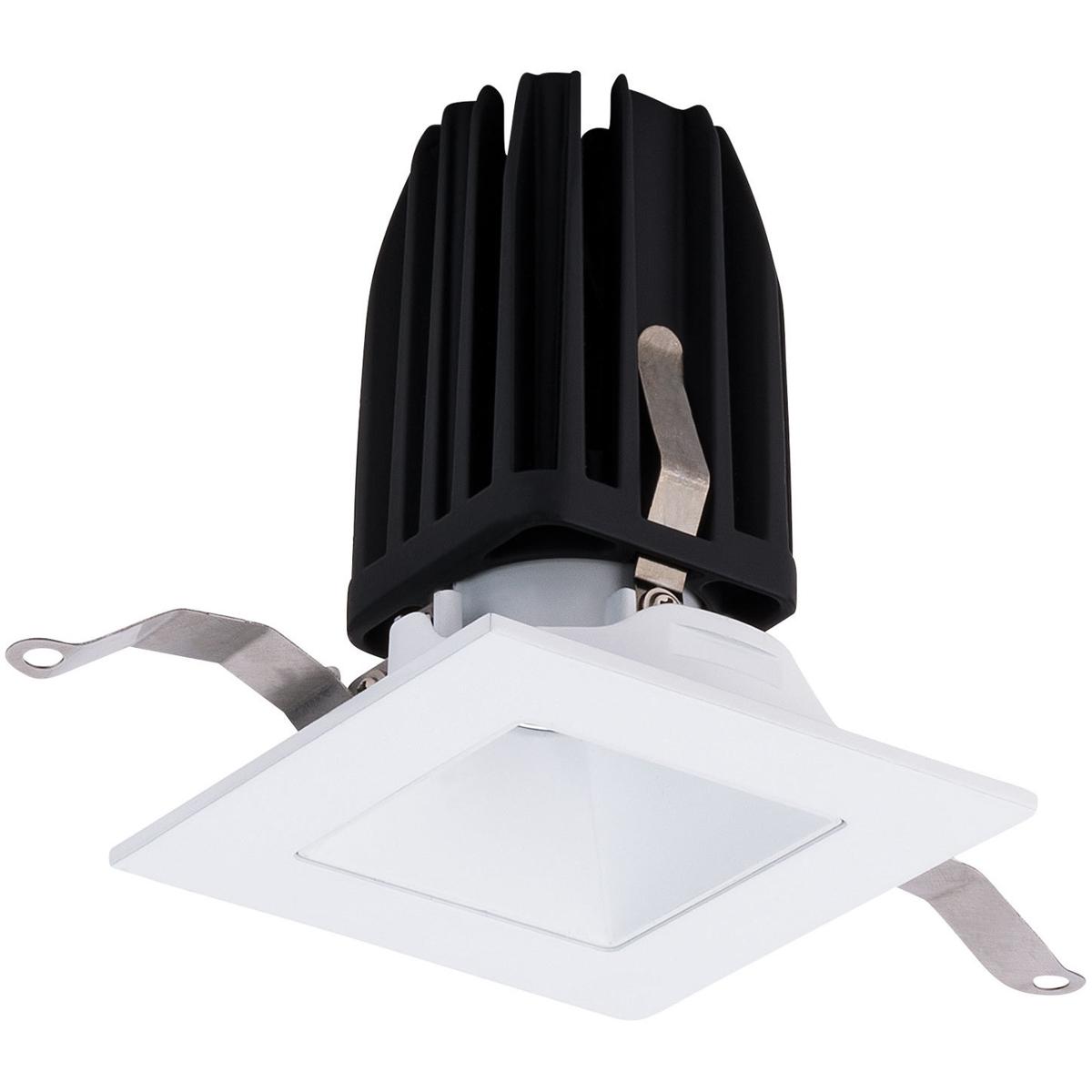 WAC Lighting R2FSDT-935-WT FQ Integrated LED White Recessed Trim in 3500K, 2" LED