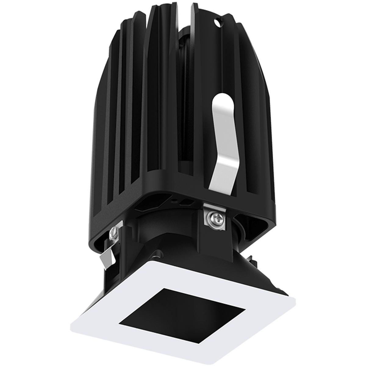 WAC Lighting R2FSPL-WD-WT FQ Integrated LED White Recessed Trim in 1800-3000K, 2" LED