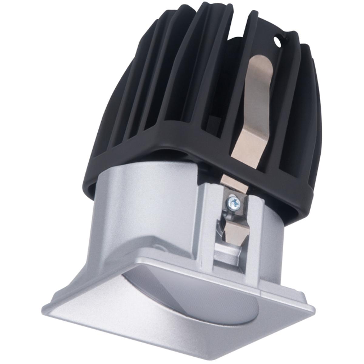 WAC Lighting R2FSW1L-WD-HZ FQ Integrated LED Haze Recessed Trim in 1800-3000K, 2" LED