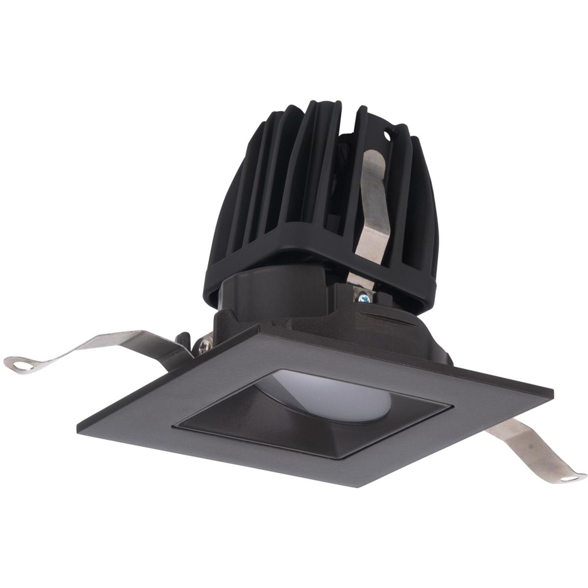 WAC Lighting R2FSW1T-WD-DB FQ Integrated LED Dark Bronze Recessed Trim in 1800-3000K, 2" LED