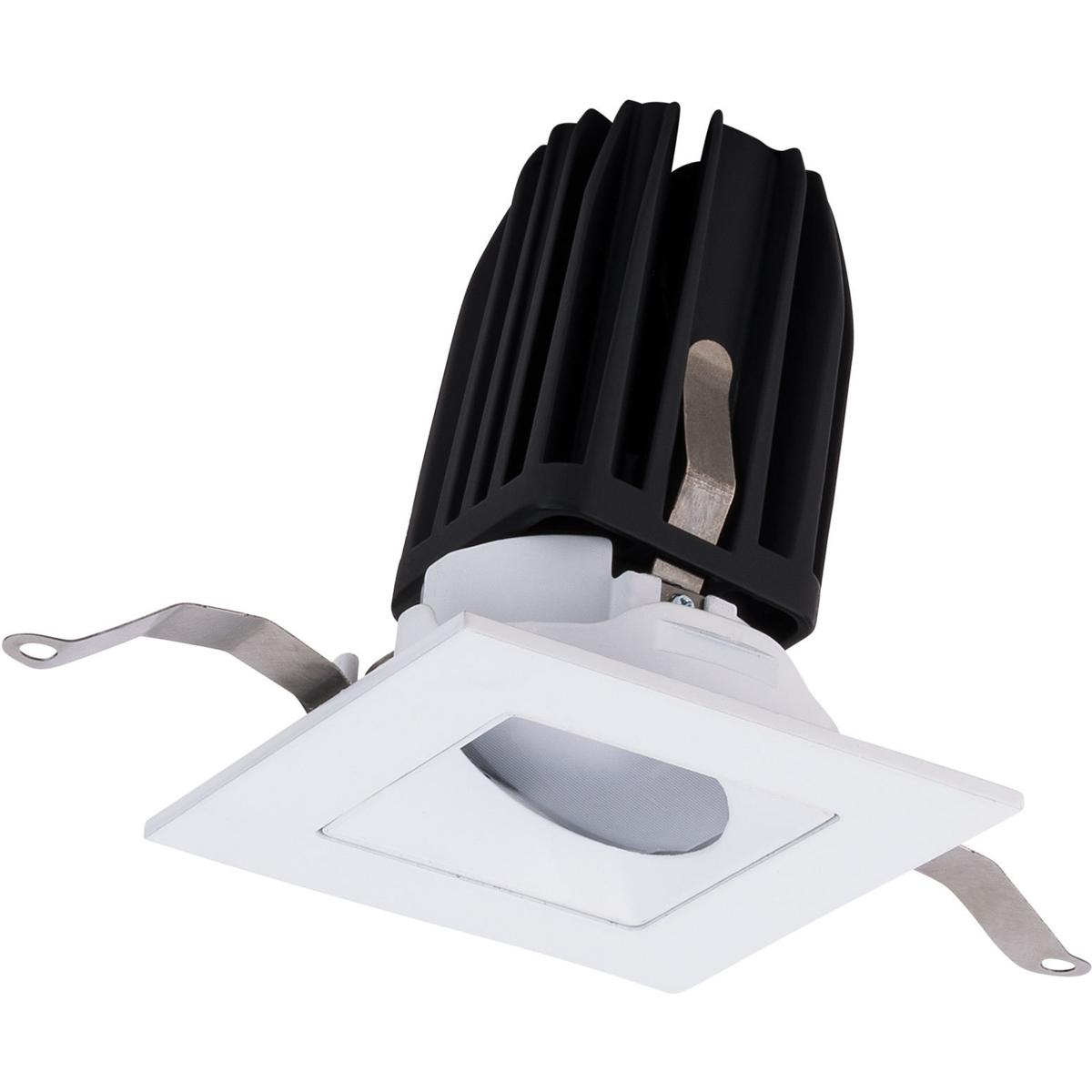 WAC Lighting R2FSWT-935-WT FQ Integrated LED White Recessed Trim in 3500K, 2" LED