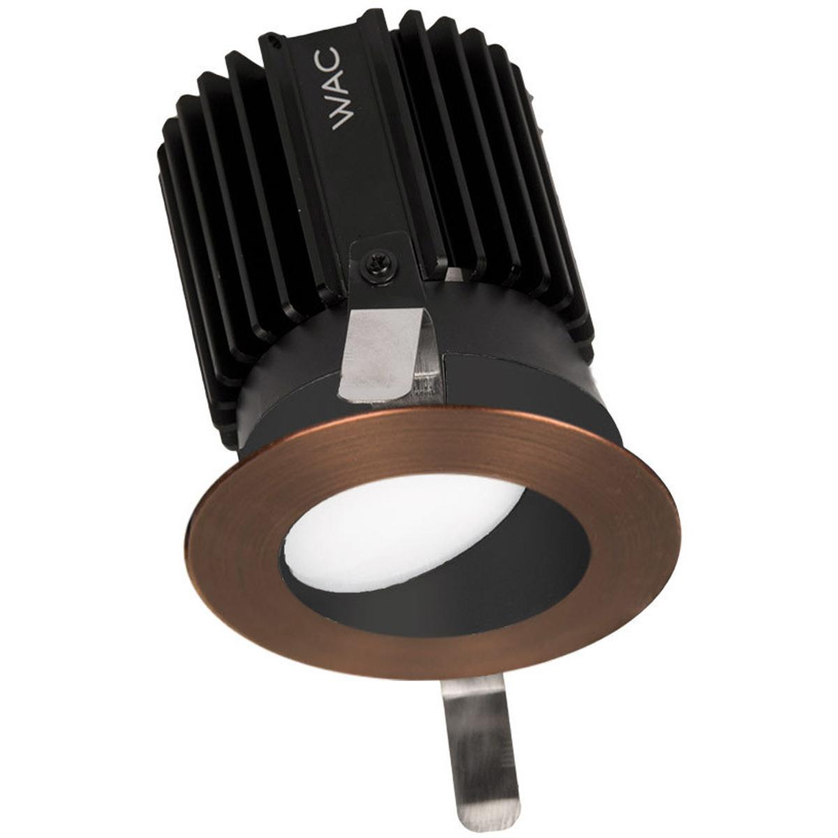 WAC Lighting R2RPT-N827-CB Volta LED Copper Bronze Recessed Lighting in Narrow, 85, 2700K, Round