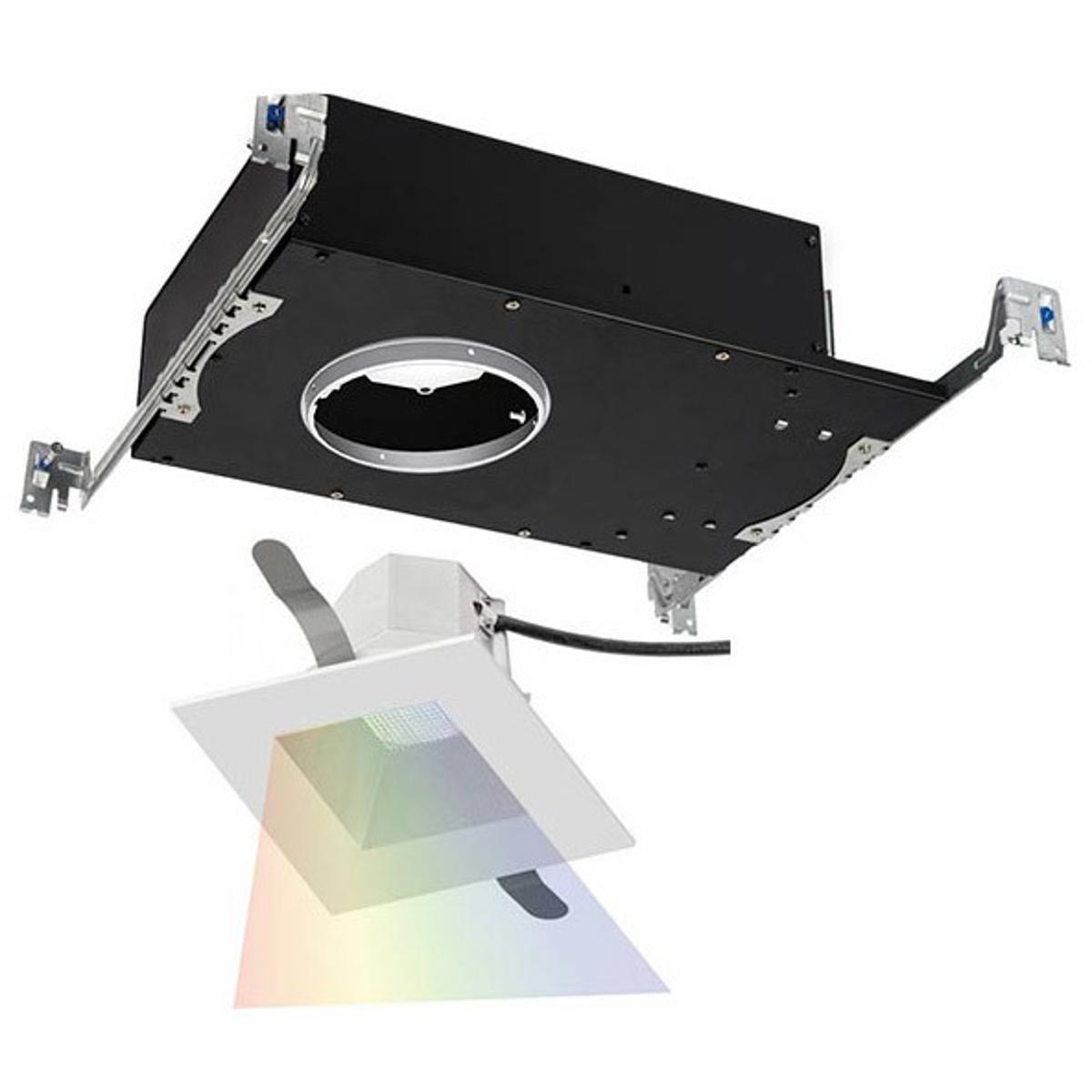 WAC Lighting R3ASDT-N930-BN Aether Brushed Nickel Recessed Downlight in 90, 3000K