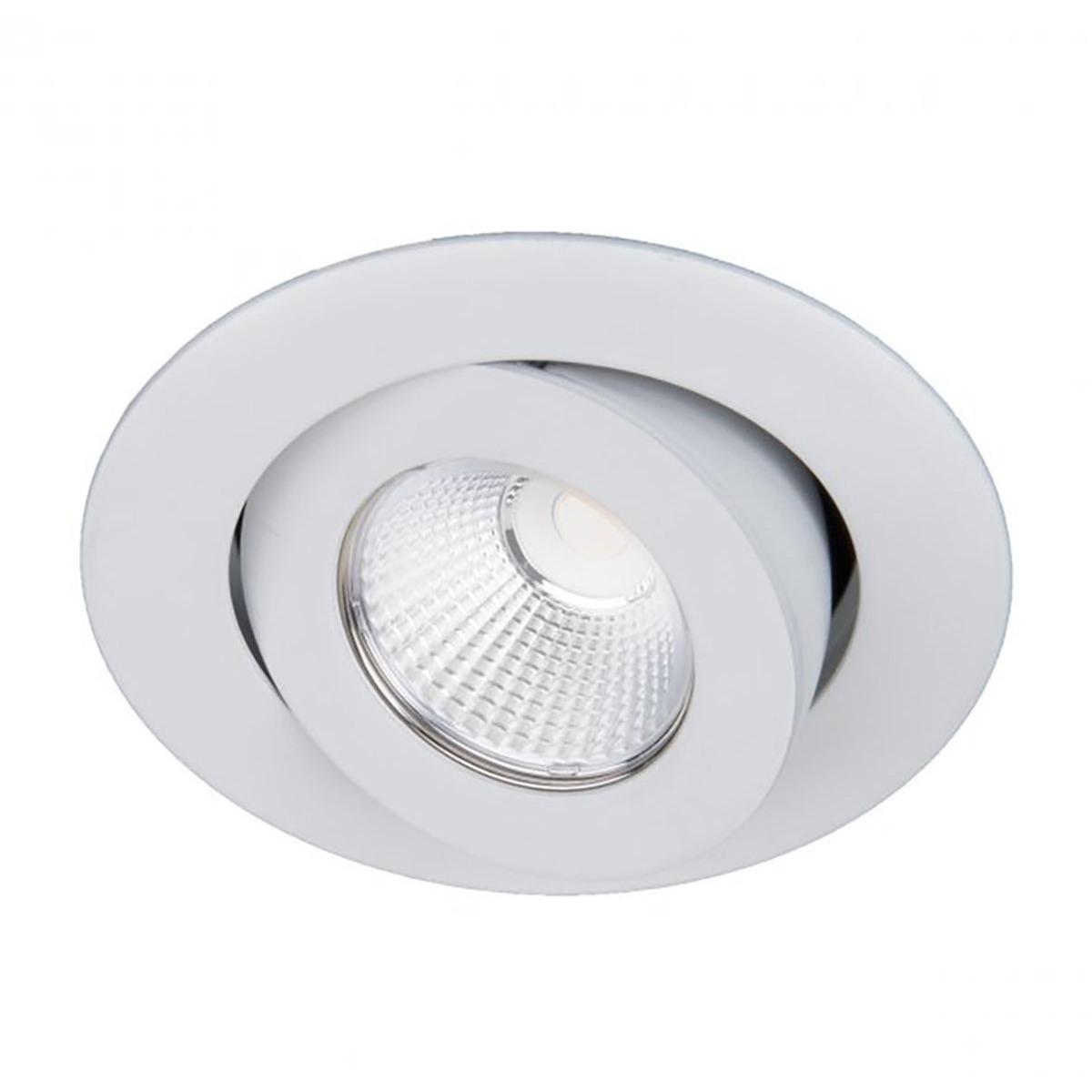 WAC Lighting R3BRA-F927-WT Ocularc LED White Recessed Lighting in Flood, 2700K
