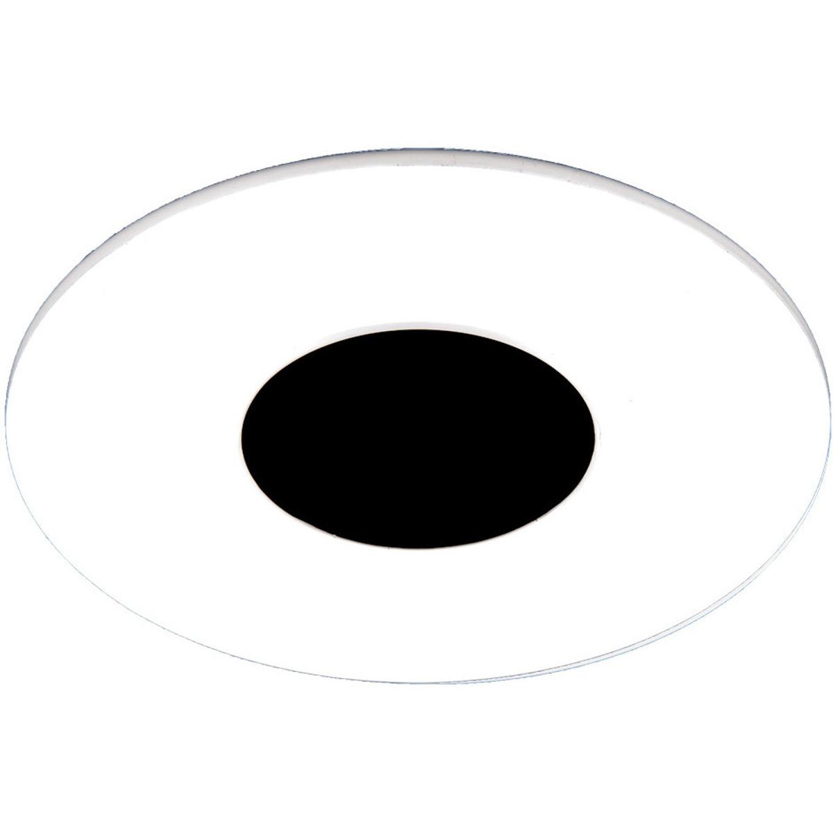 WAC Lighting R3CRPT-WT Ocularc LED White Recessed Lighting, Round