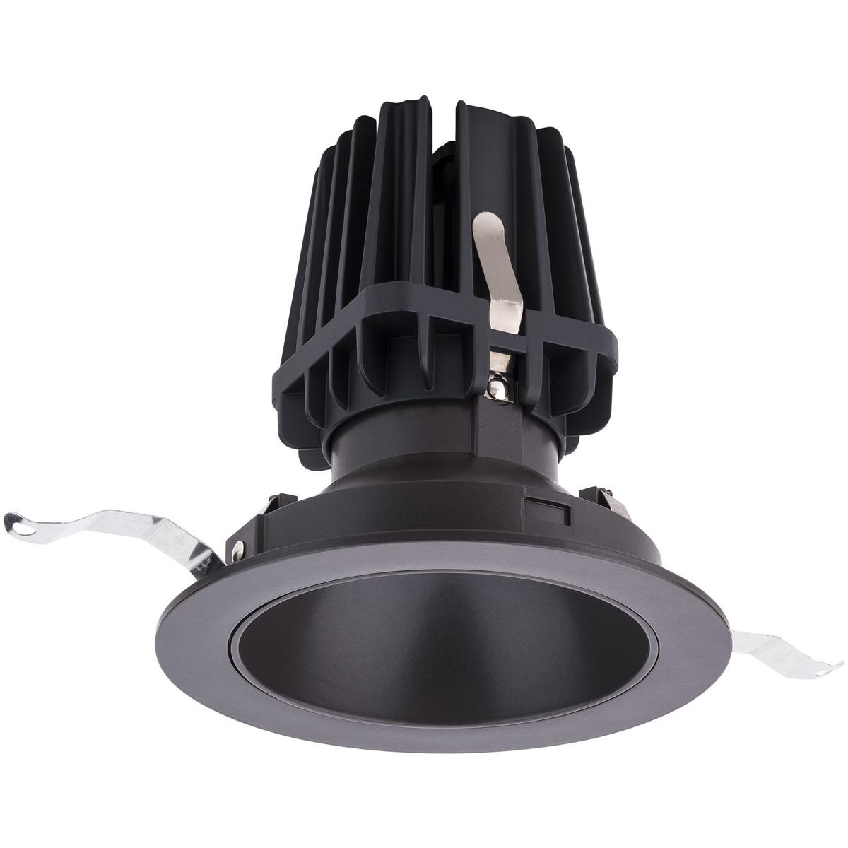 WAC Lighting R4FRDT-935-DB FQ Integrated LED Dark Bronze Recessed Trim in 3500K, 4" LED