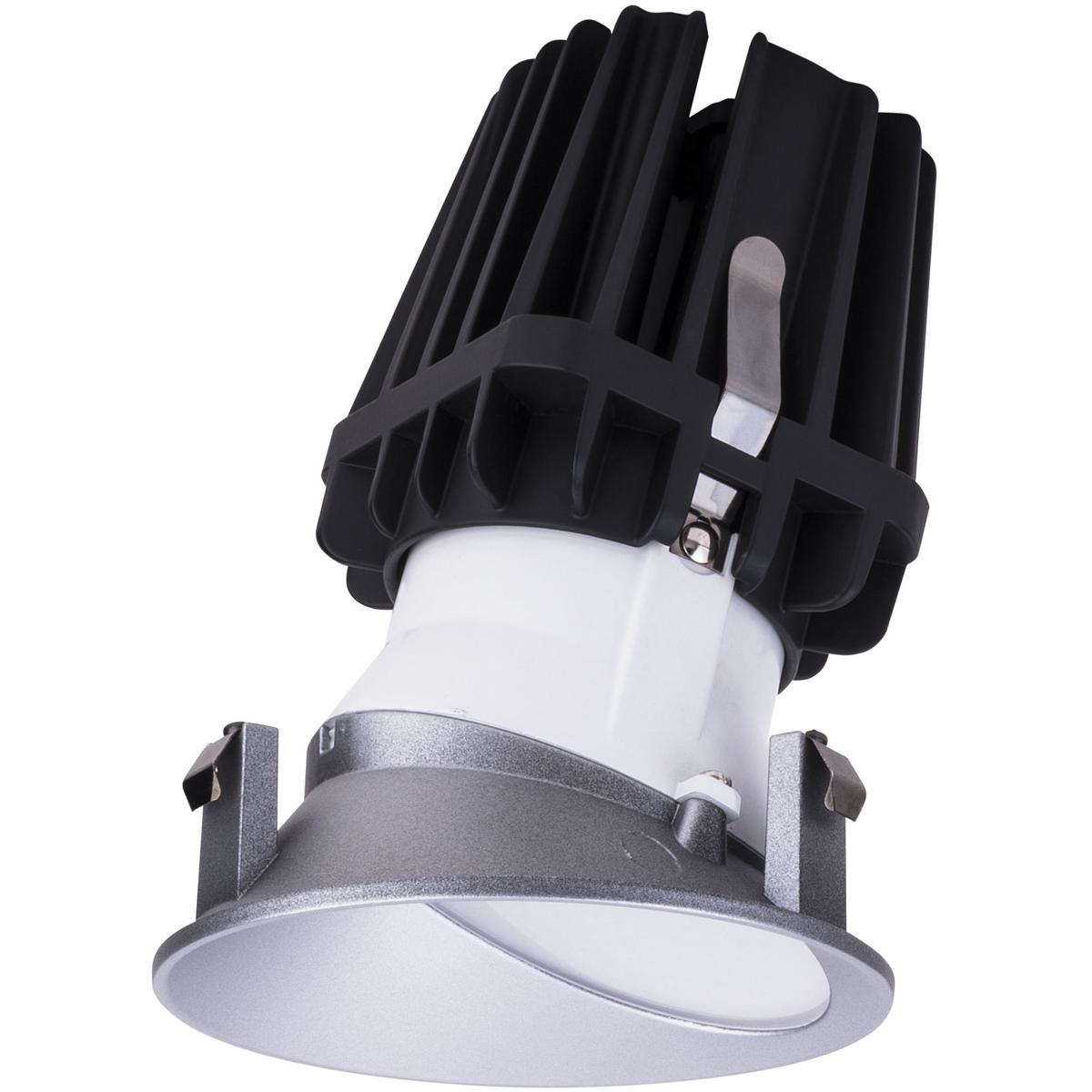 WAC Lighting R4FRWL-935-HZ FQ Integrated LED Haze Recessed Trim in 3500K, 4" LED