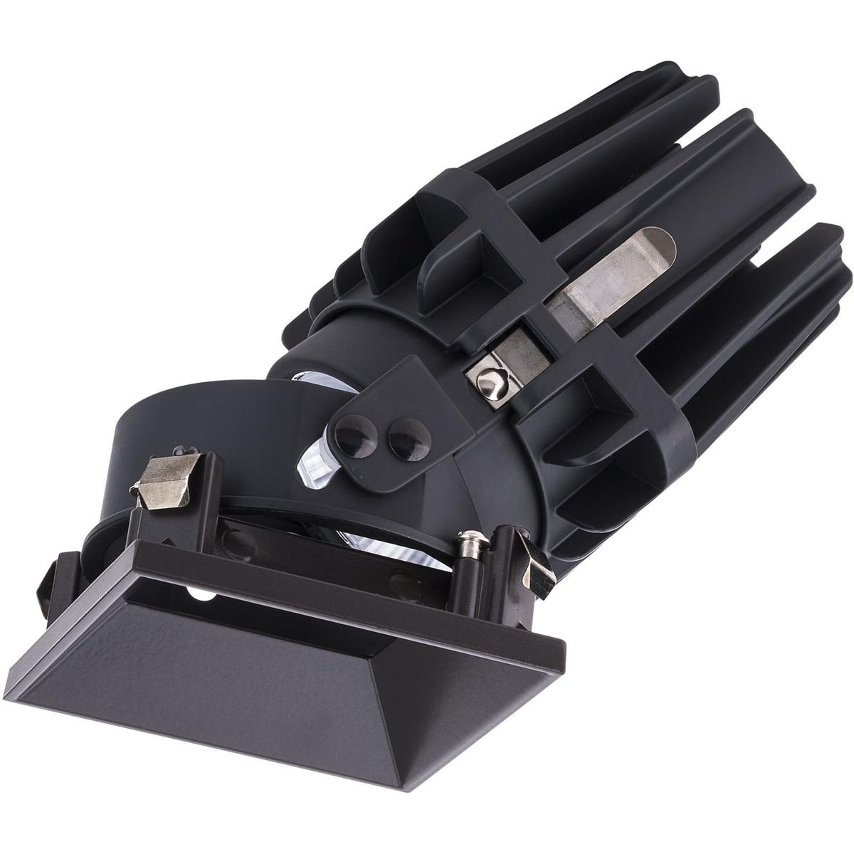 WAC Lighting R4FSAL-935-DB FQ Integrated LED Dark Bronze Recessed Trim in 3500K, 4" LED