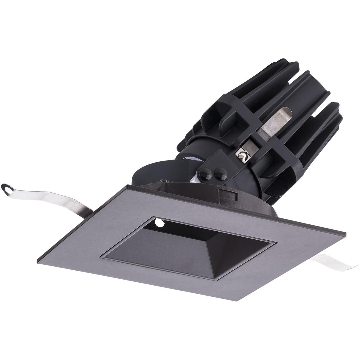 WAC Lighting R4FSAT-935-DB FQ Integrated LED Dark Bronze Recessed Trim in 3500K, 4" LED
