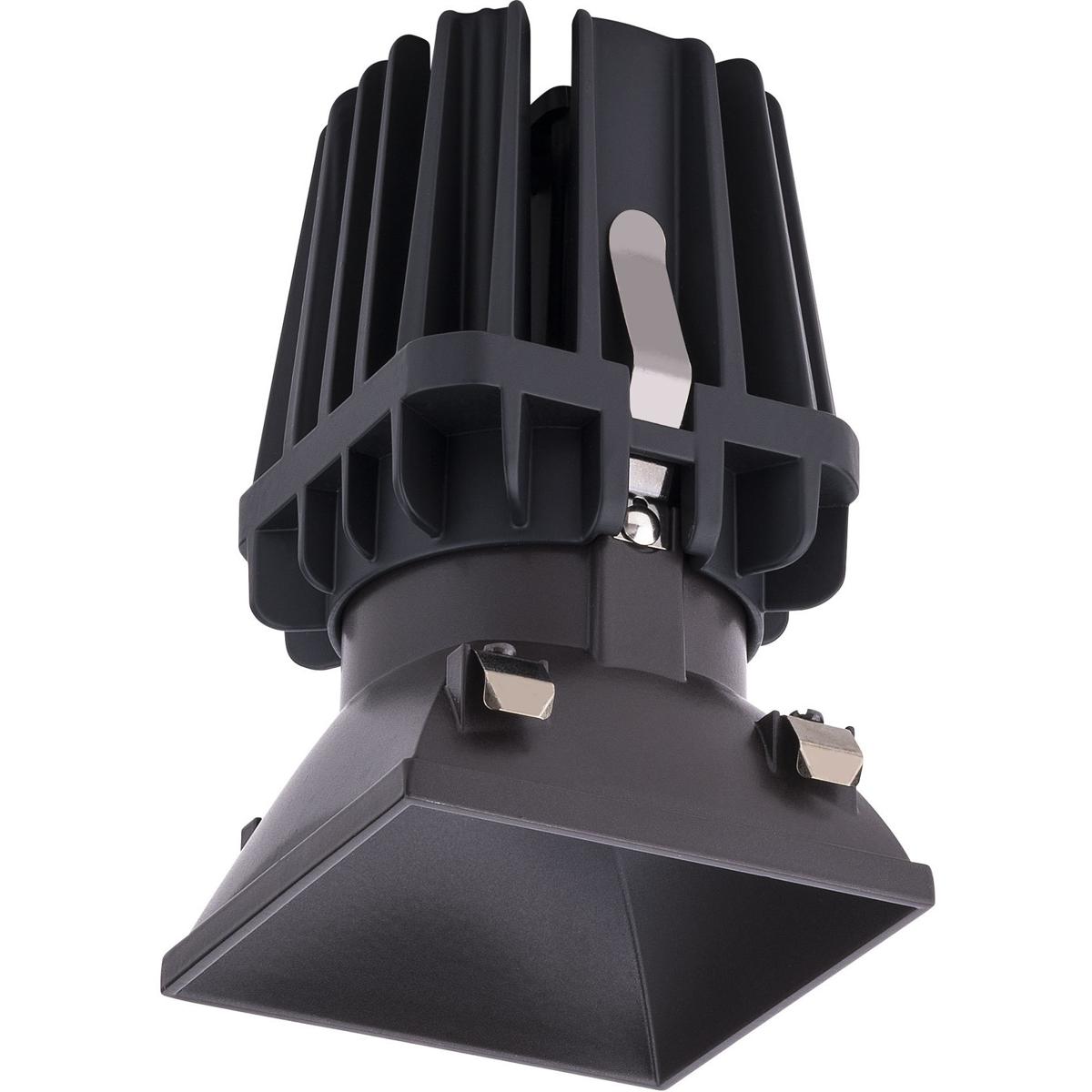 WAC Lighting R4FSDL-935-DB FQ Integrated LED Dark Bronze Recessed Trim in 3500K, 4" LED