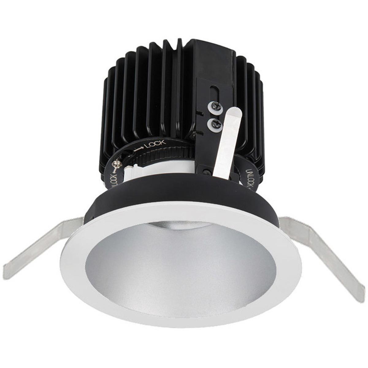 WAC Lighting R4RD2T-N930-HZWT Volta LED Haze/White Recessed Lighting in Narrow, 90, 3000K