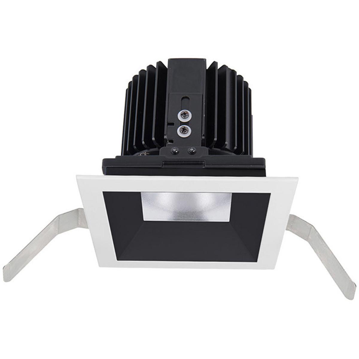 WAC Lighting R4SD1T-S830-BKWT Volta LED B/Wt Recessed Lighting in Spot, 85, 3000K, Black/White