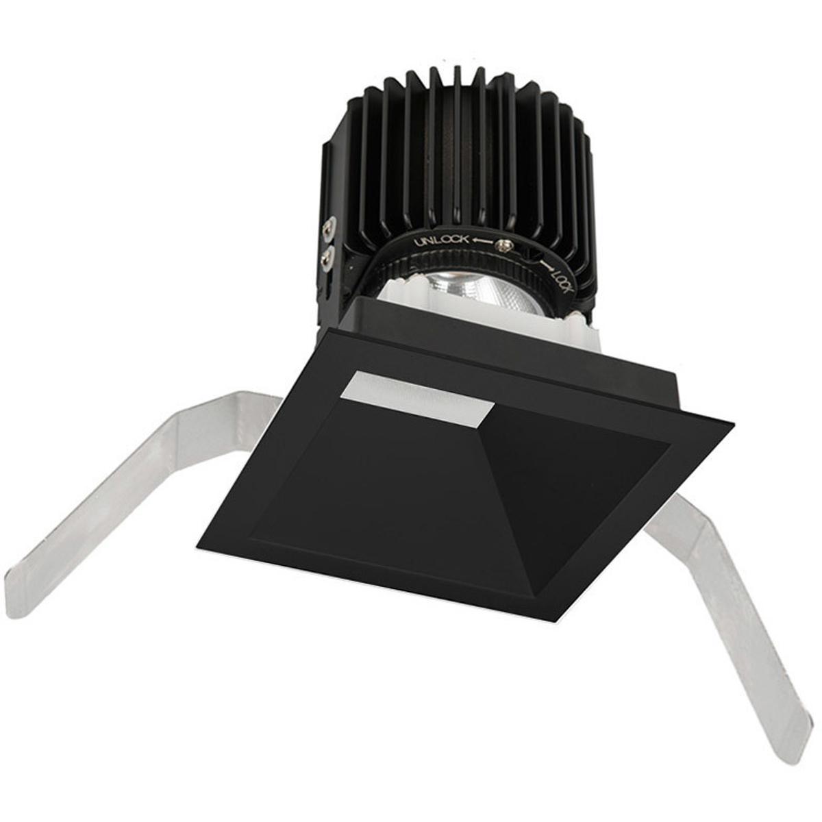 WAC Lighting R4SD2T-N835-BK Volta LED Black Recessed Lighting in Narrow, 85, 3500K