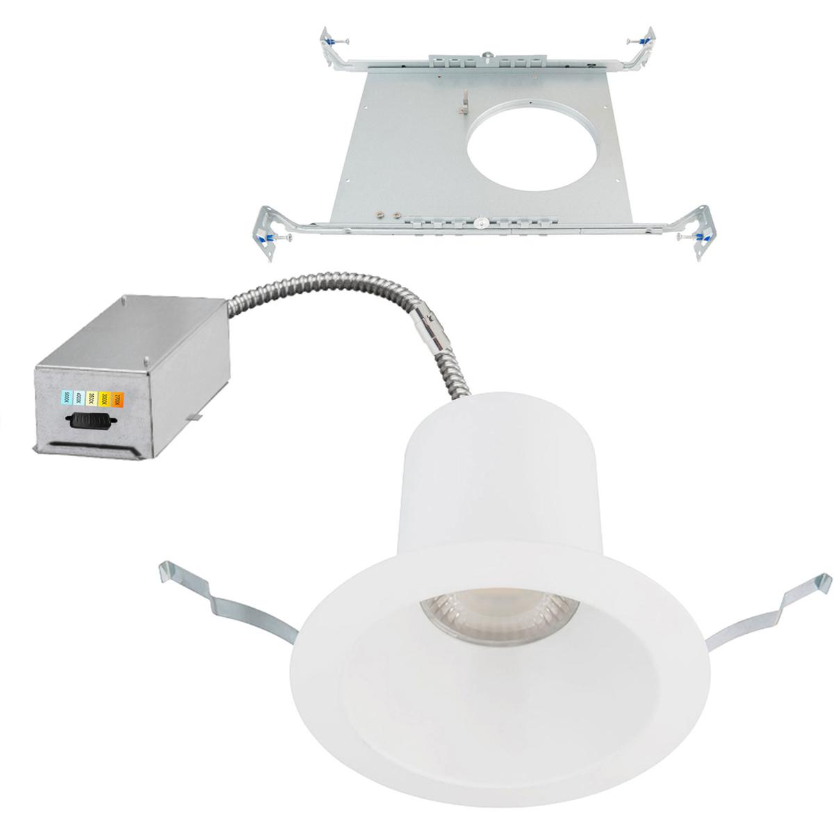 WAC Lighting R6DRDN-F9CS-WT Blaze LED White Complete Kit Recessed Lighting