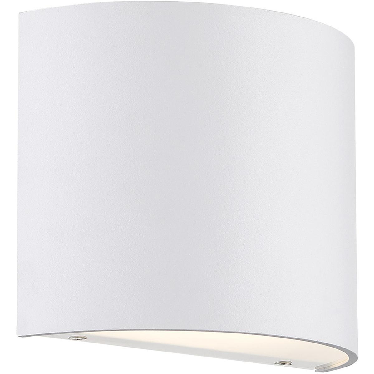 WAC Lighting WS-30907-WT Pocket Wall Sconce Wall Light in White, dweLED