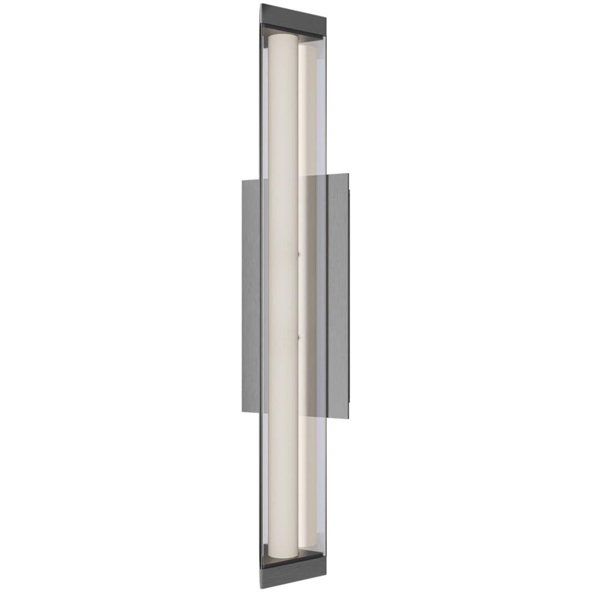 WAC Lighting WS-62518-40-BN Boulevard LED 18 inch Brushed Nickel Bath Vanity & Wall Light in 4000K, dweLED