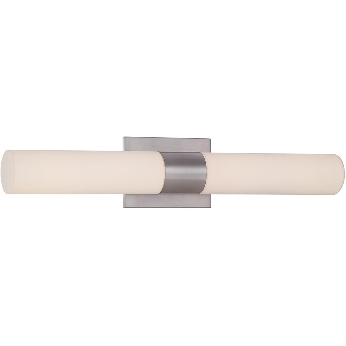 WAC Lighting WS-7222-35-BN Elementum LED 22 inch Brushed Nickel Bath Vanity & Wall Light in 3500K, dweLED
