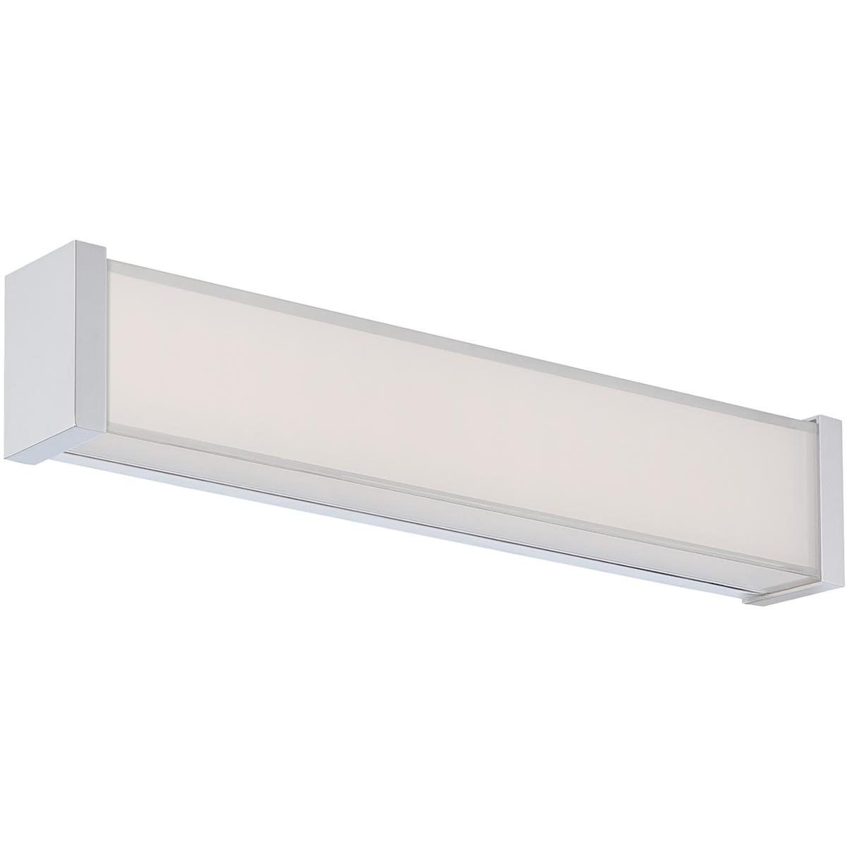 WAC Lighting WS-7316-35-CH Svelte LED 16.5 inch Chrome Bath Vanity & Wall Light in 3500K, dweLED