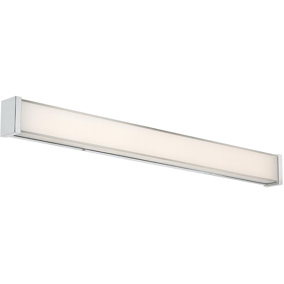 WAC Lighting WS-7334-30-CH Svelte LED 34.5 inch Chrome Bath Vanity & Wall Light in 3000K, dweLED