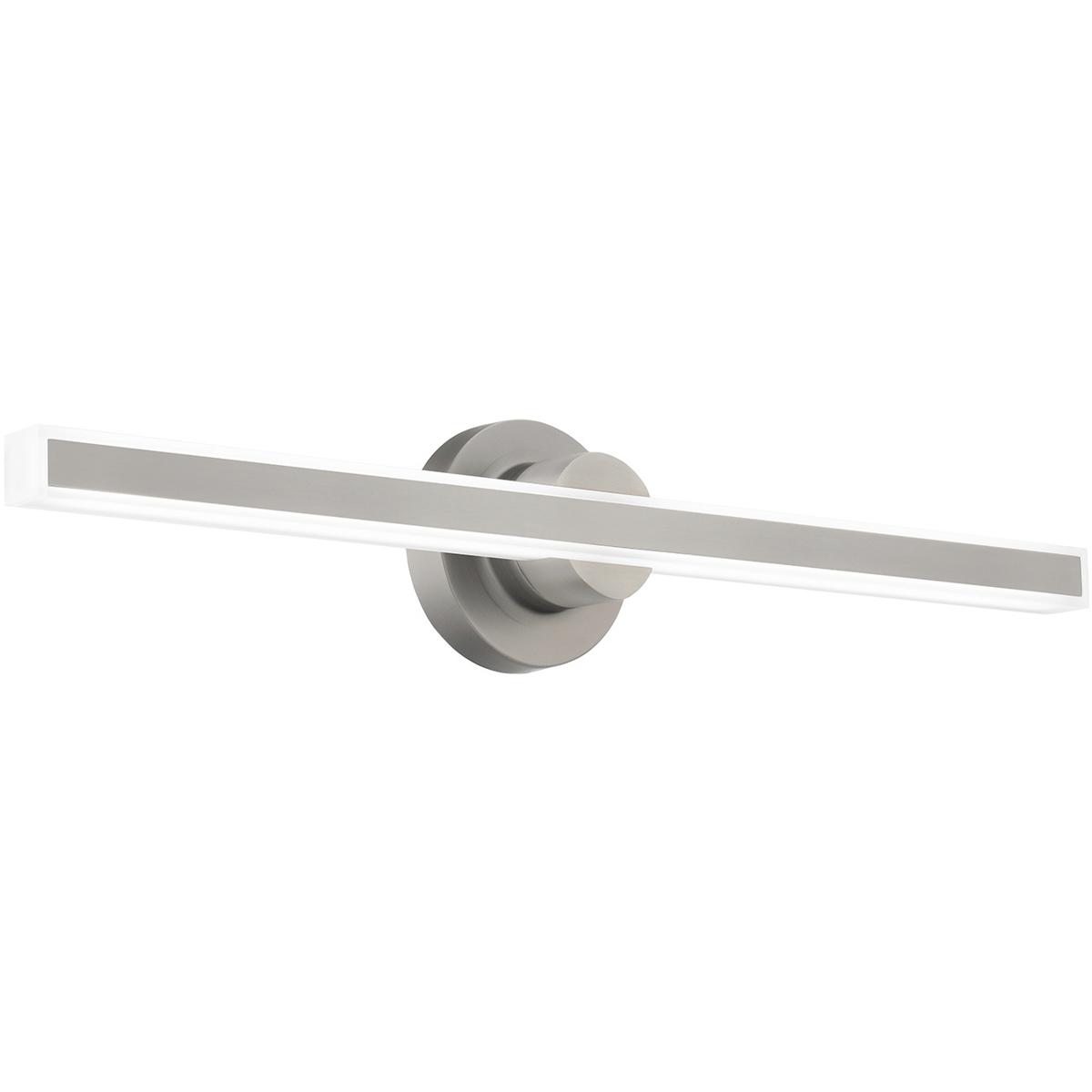 WAC Lighting WS-99426-40-BN Bastone LED 26 inch Brushed Nickel Bath Vanity & Wall Light in 4000K, dweLED