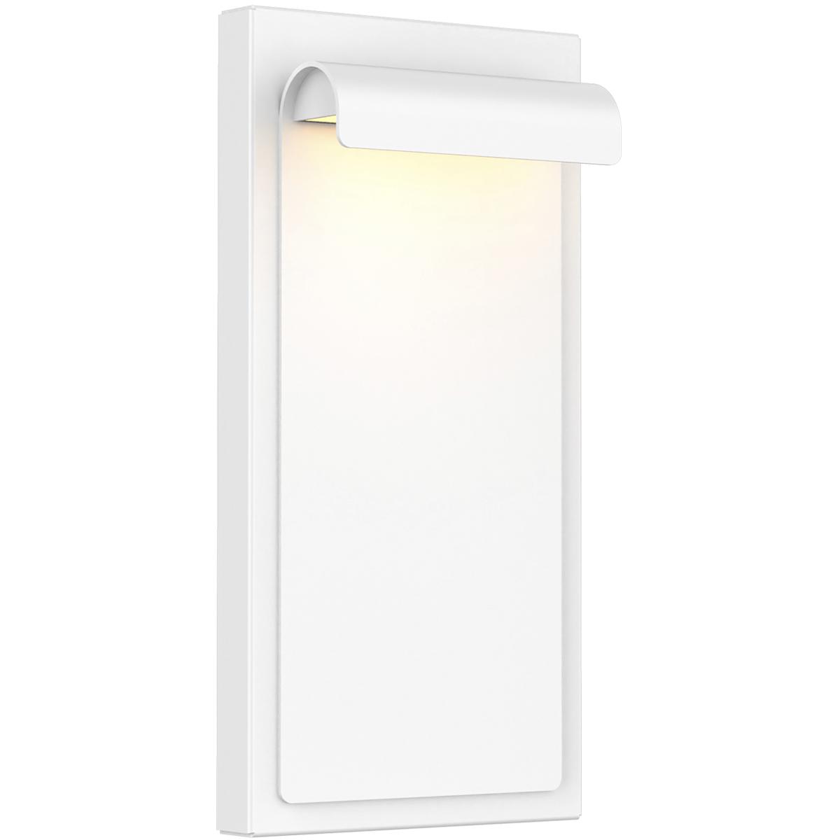 WAC Lighting WS-W250212-CS-WT Cap LED 12 inch White Outdoor Wall Lighting, WAC Limited