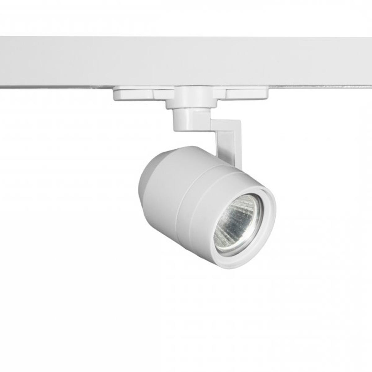 WAC Lighting WTK-LED512S-27-WT Paloma 1 Light 120 White Track Head Ceiling Light in Spot, 85, 2700K