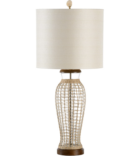 Recycled Glass Table Lamp Portable Light, 35 Tall Table Lamps