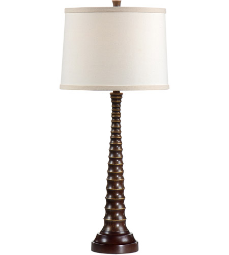 Turned Wood Candlestick Table Lamp, Wooden Candlestick Table Lamps